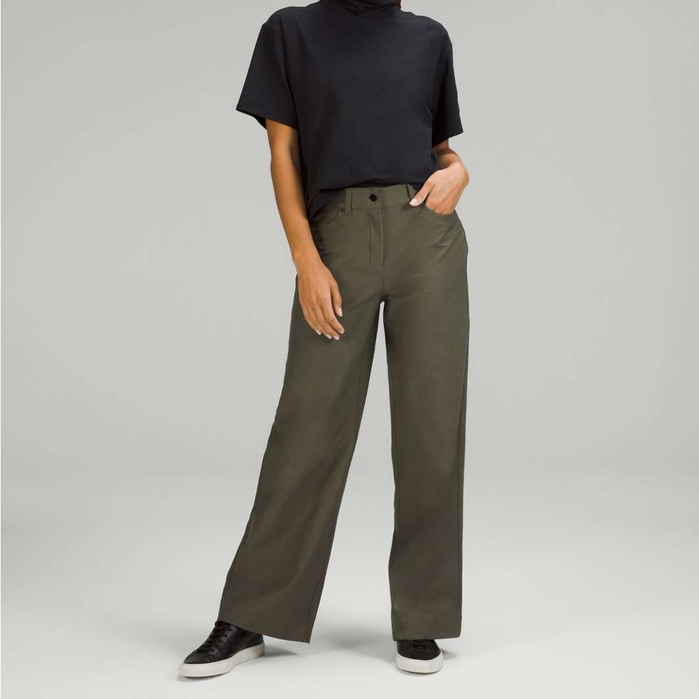 Lululemon wide leg city sleek pants